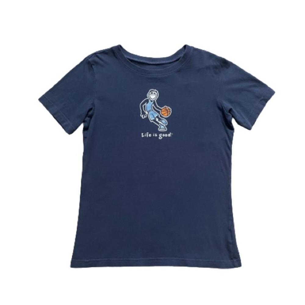 Life is Good Basketball Tee